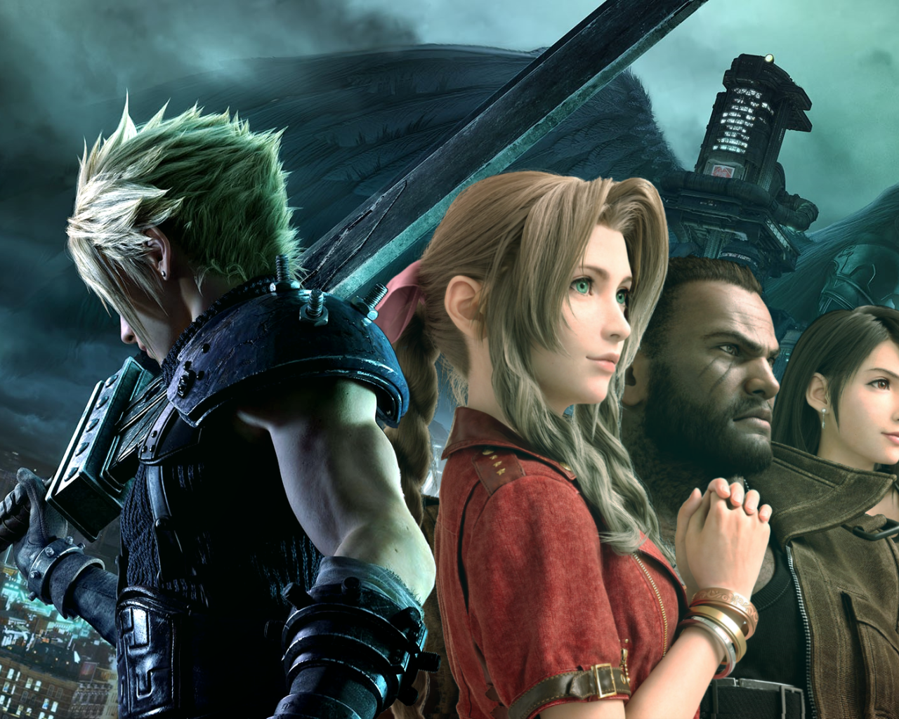 Characters of the computer game Final Fantasy VII Remake, 2020