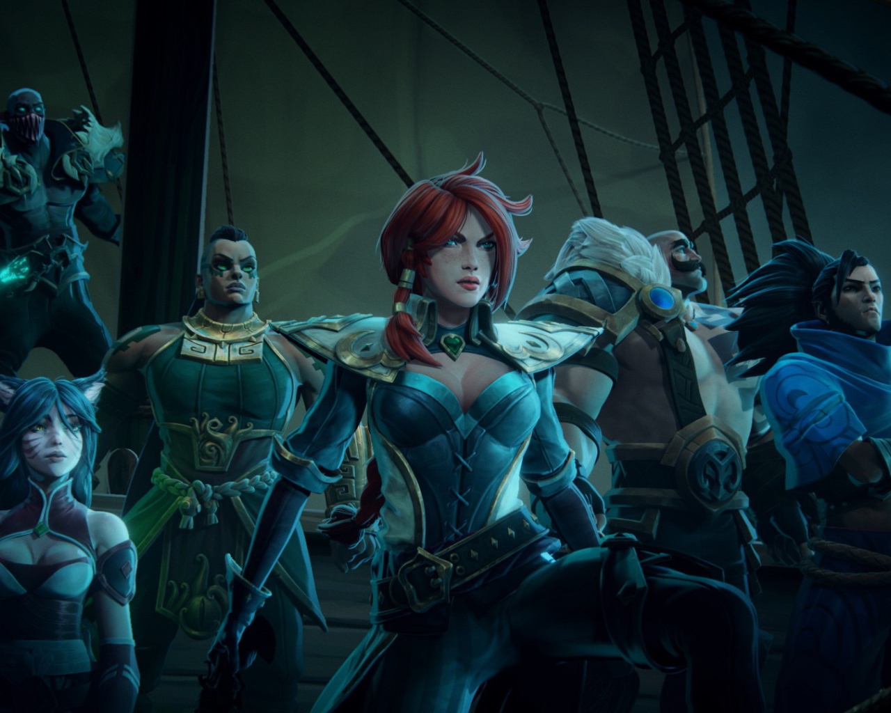 Персонажи новой компьютерной игры  Ruined King: A League of Legends Story, 2021