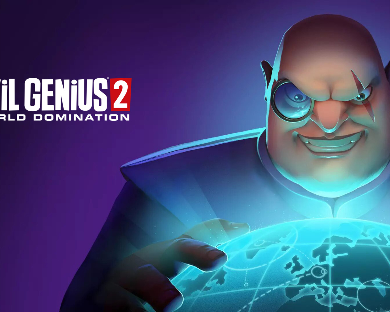 Постер компьютерной игры Evil Genius 2: World Domination