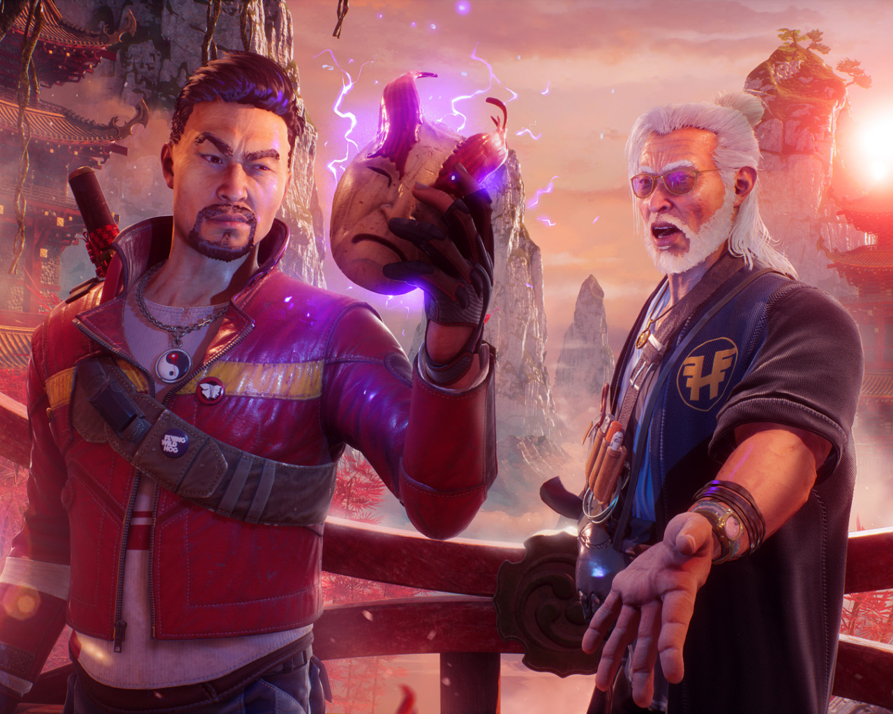 Кадр компьютерной игры  Shadow Warrior 3, 2021