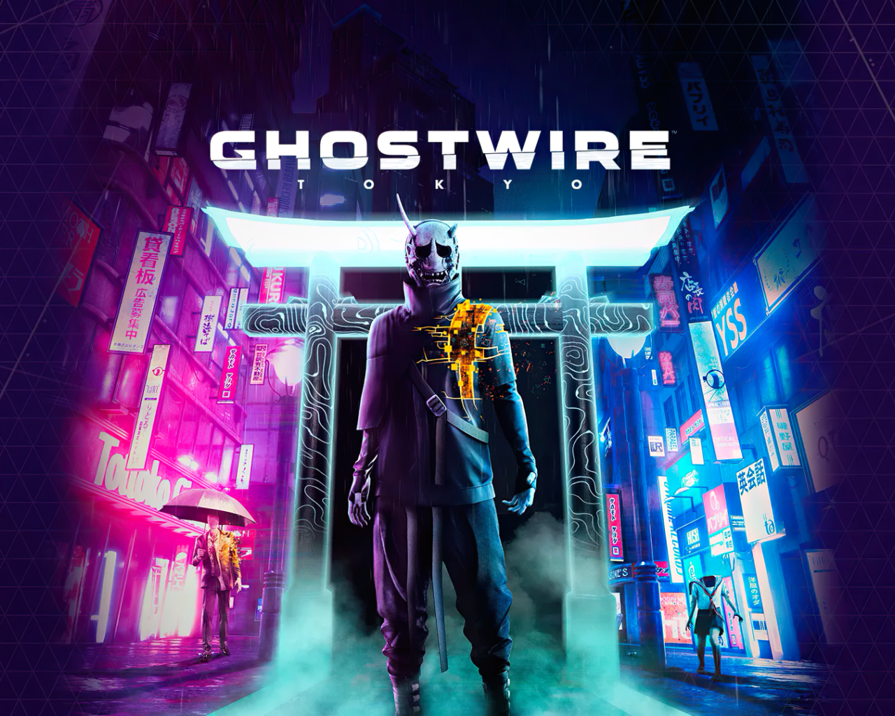 Постер компьютерной игры GhostWire: Tokyo, 2021