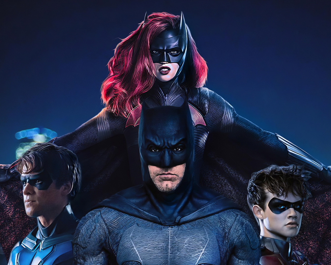 Постер компьютерной игры Gotham Knights, 2021