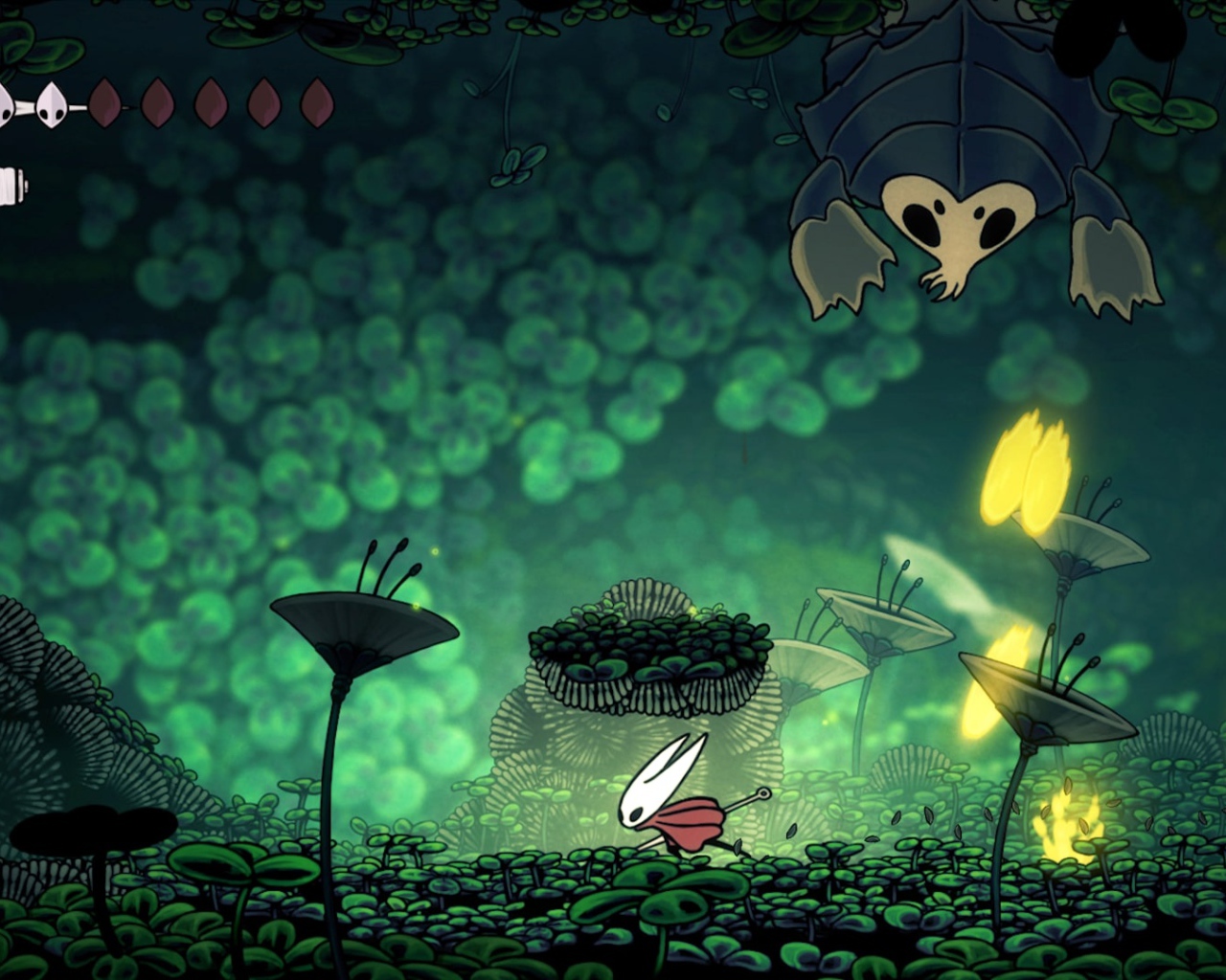 Скриншот компьютерной игры Hollow Knight: Silksong, 2021