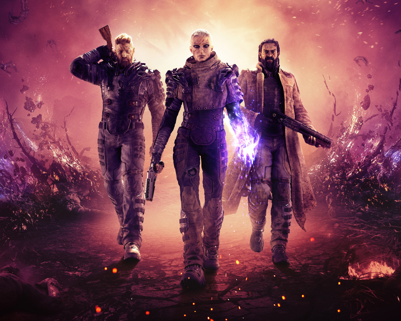 Супергерои новой игры  Outriders для PlayStation