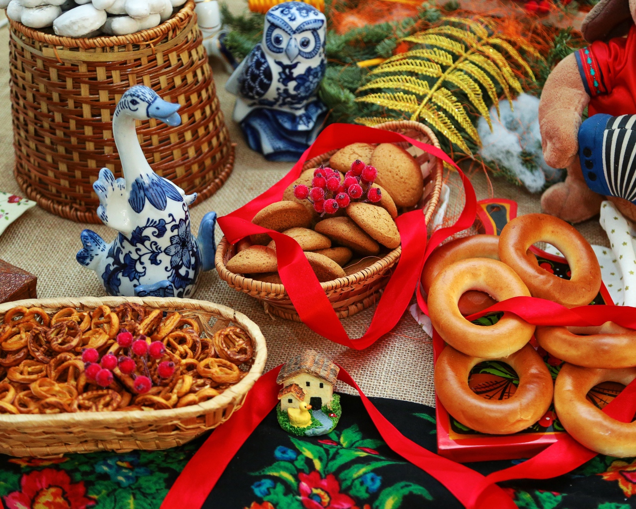 Вкусные угощения на праздник Масленица