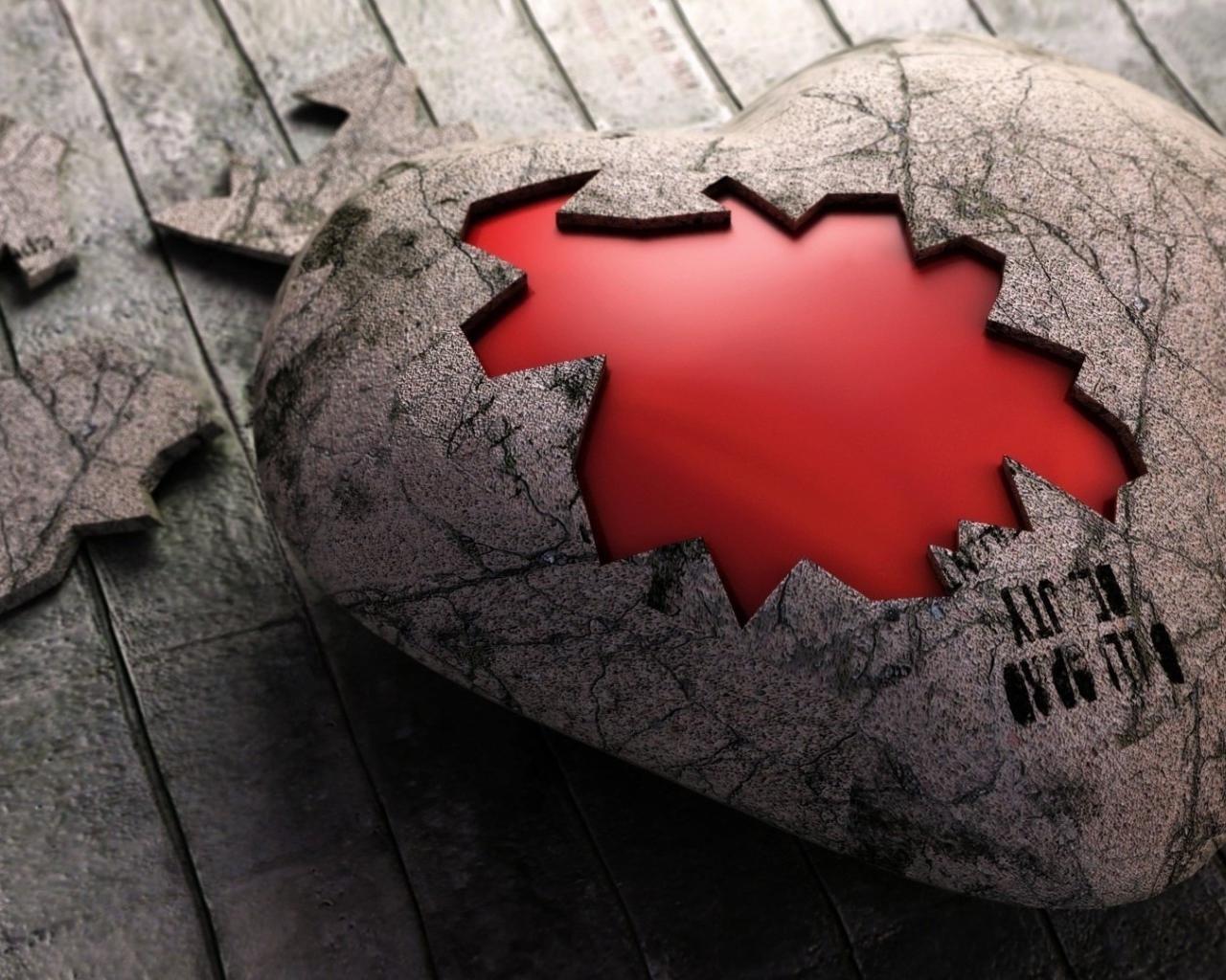 Каменное сердце разрушается