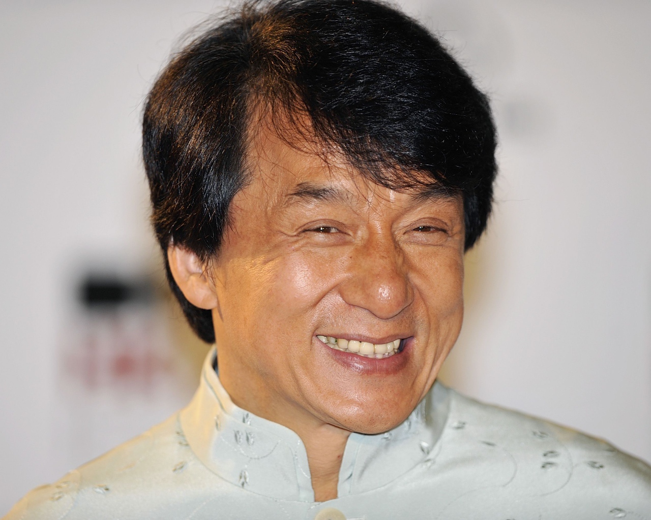 Милая улыбка актера Джеки Чана