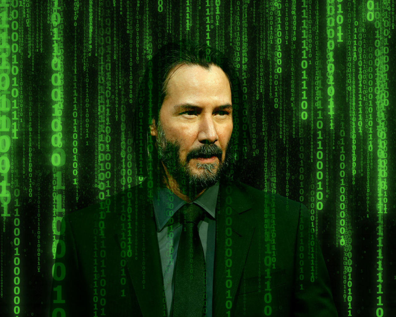 Киану Ривз в новом фильме Матрица 4, 2021