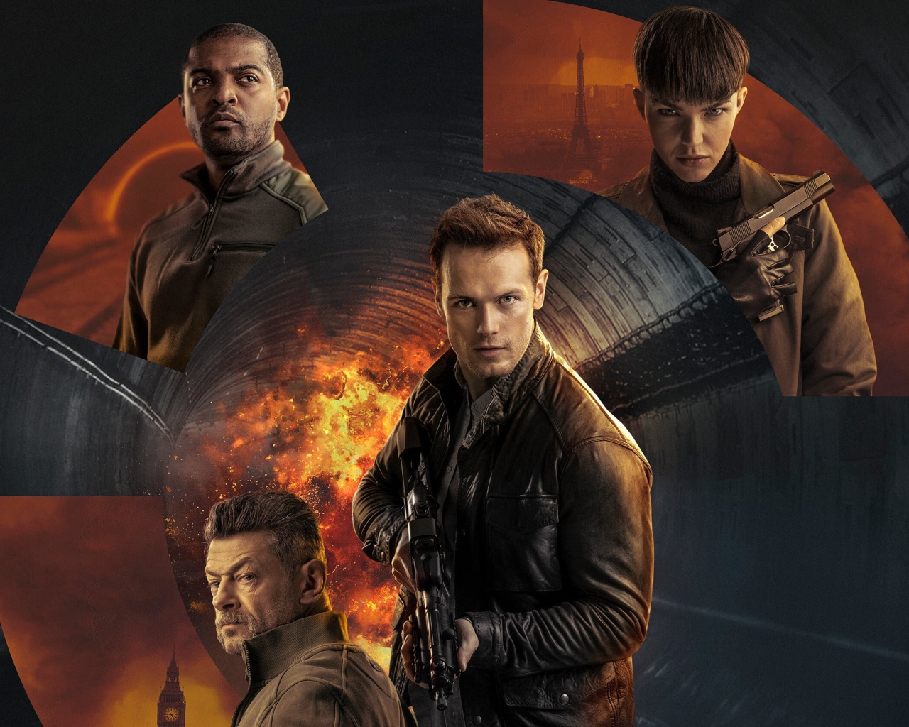 Постер нового фильма жанр боевик Спецслужба: Сигнал тревоги 2021