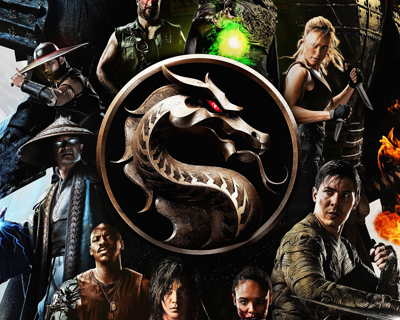 Постер нового фильма Мортал Комбат, 2021