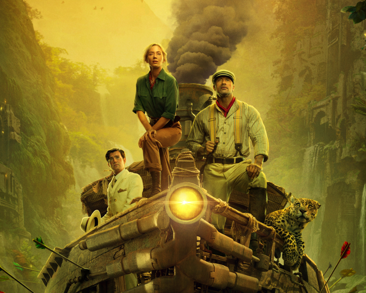 Постер нового фильма Круиз по джунглям , 2021