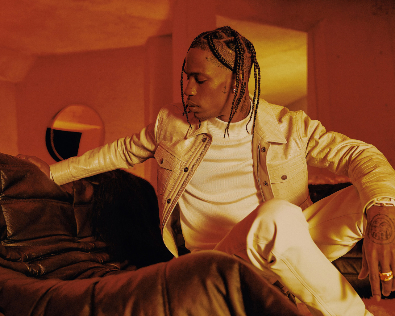 Американский рэпер Трэвис Скотт