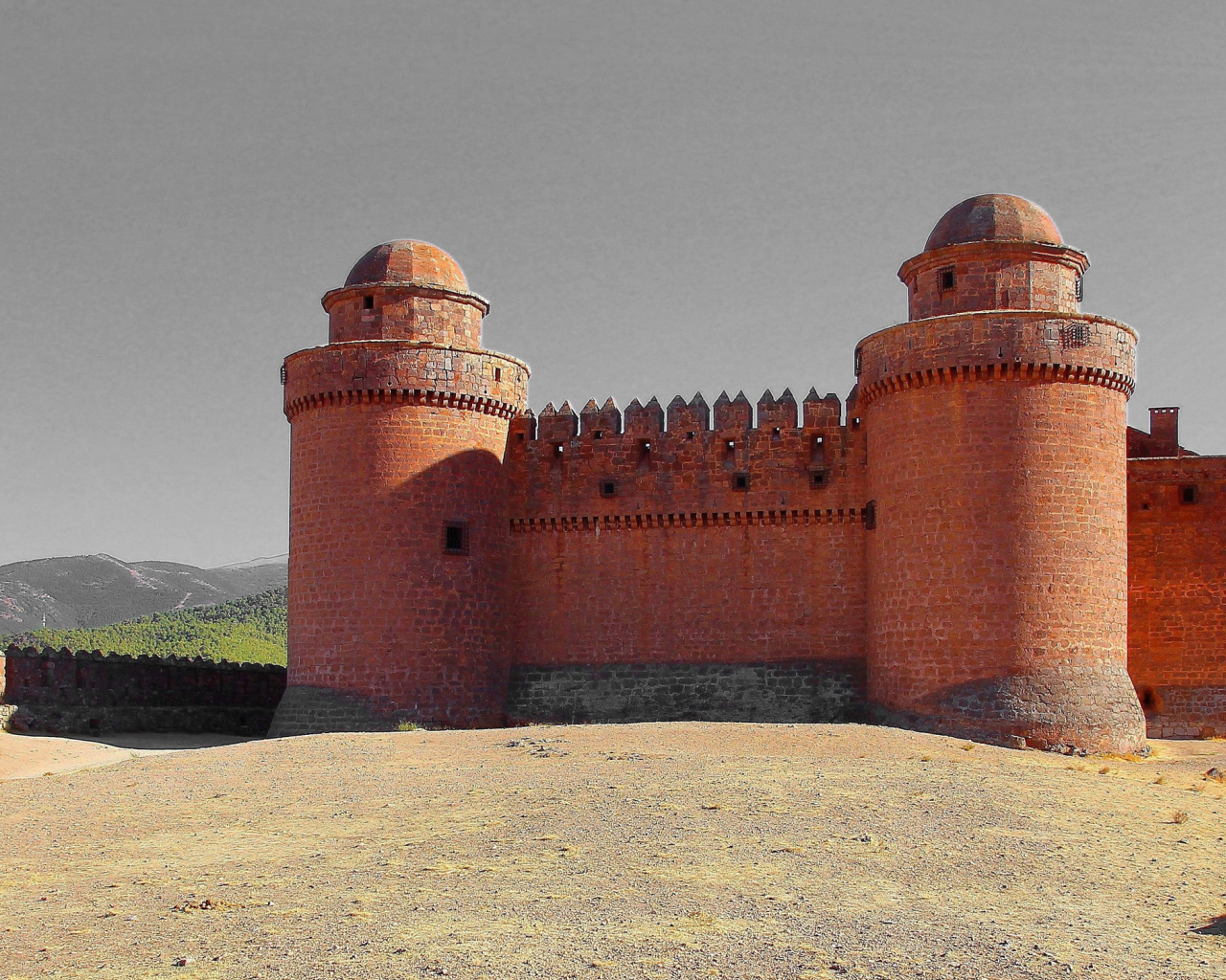 Крепость Ла-Калаорра, Андалусия. Испания