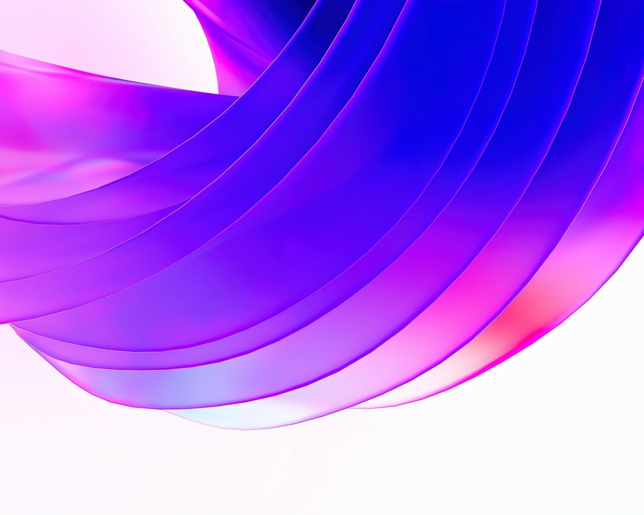 Сиреневые волны на белом фоне