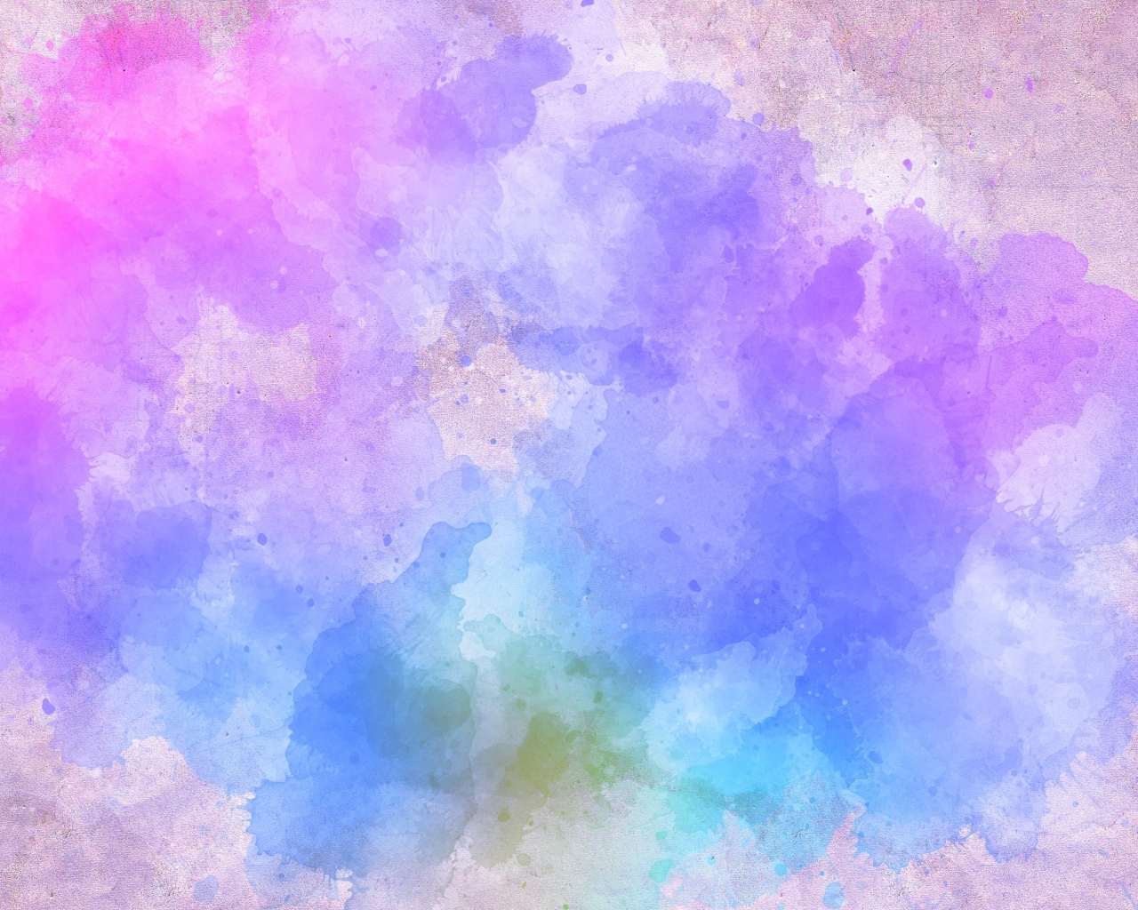 Разноцветные размытые краски 