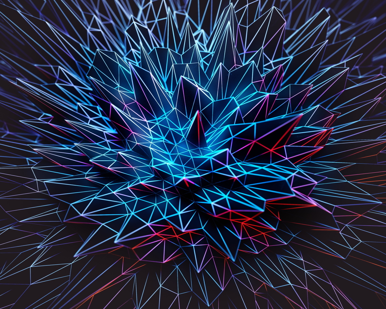 Острые абстрактные формы