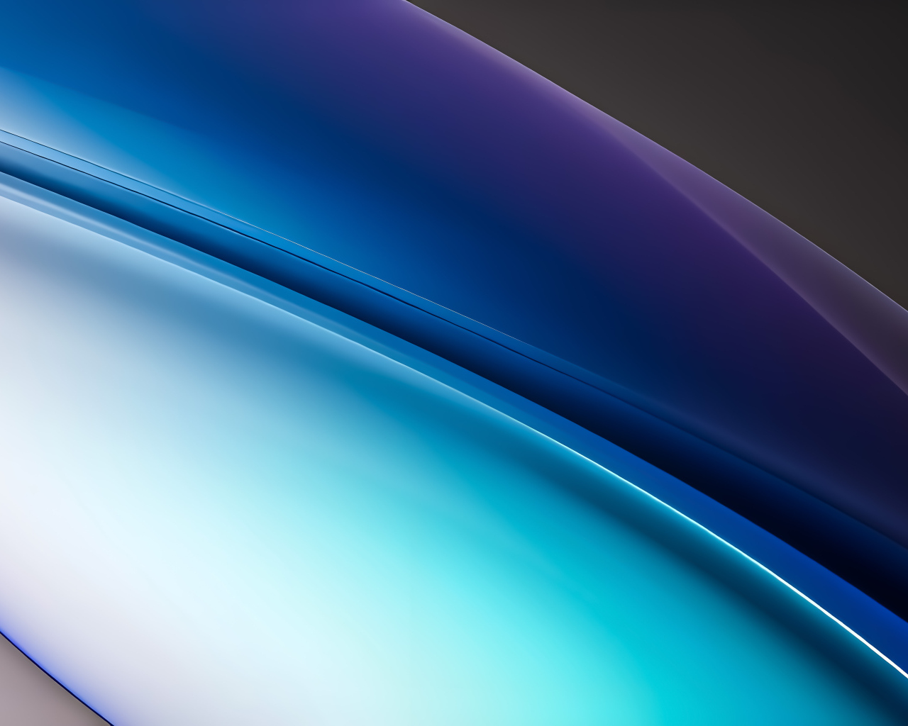 Необычная форма голубых узоров на сером фоне