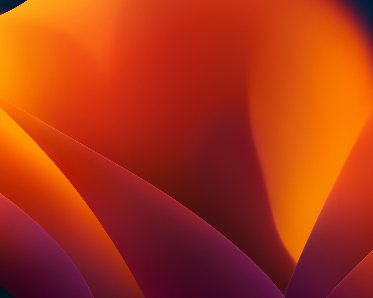 Оранжевый градиент на черном фоне