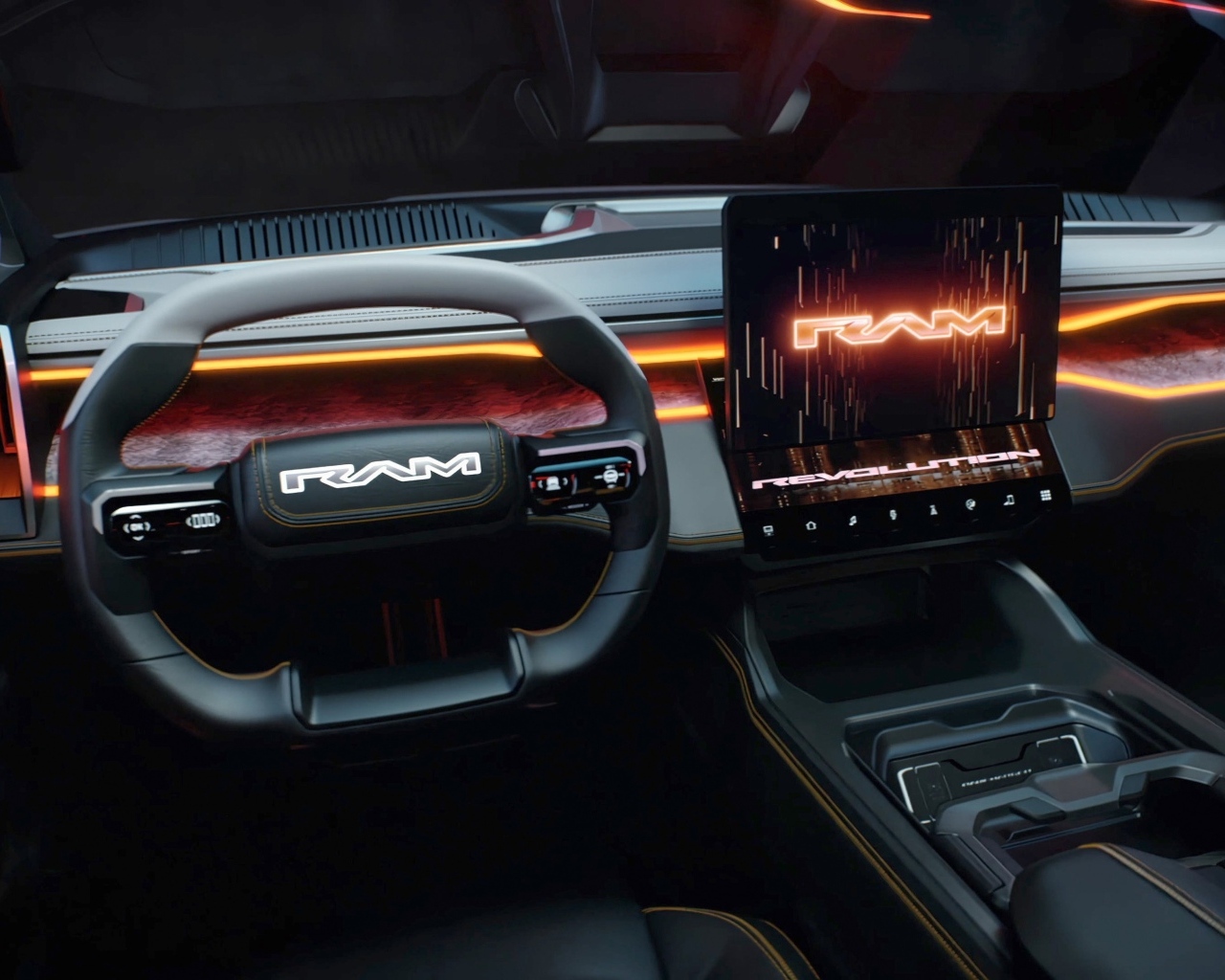 Автомобиль Ram 1500 Revolution BEV Concept 2023