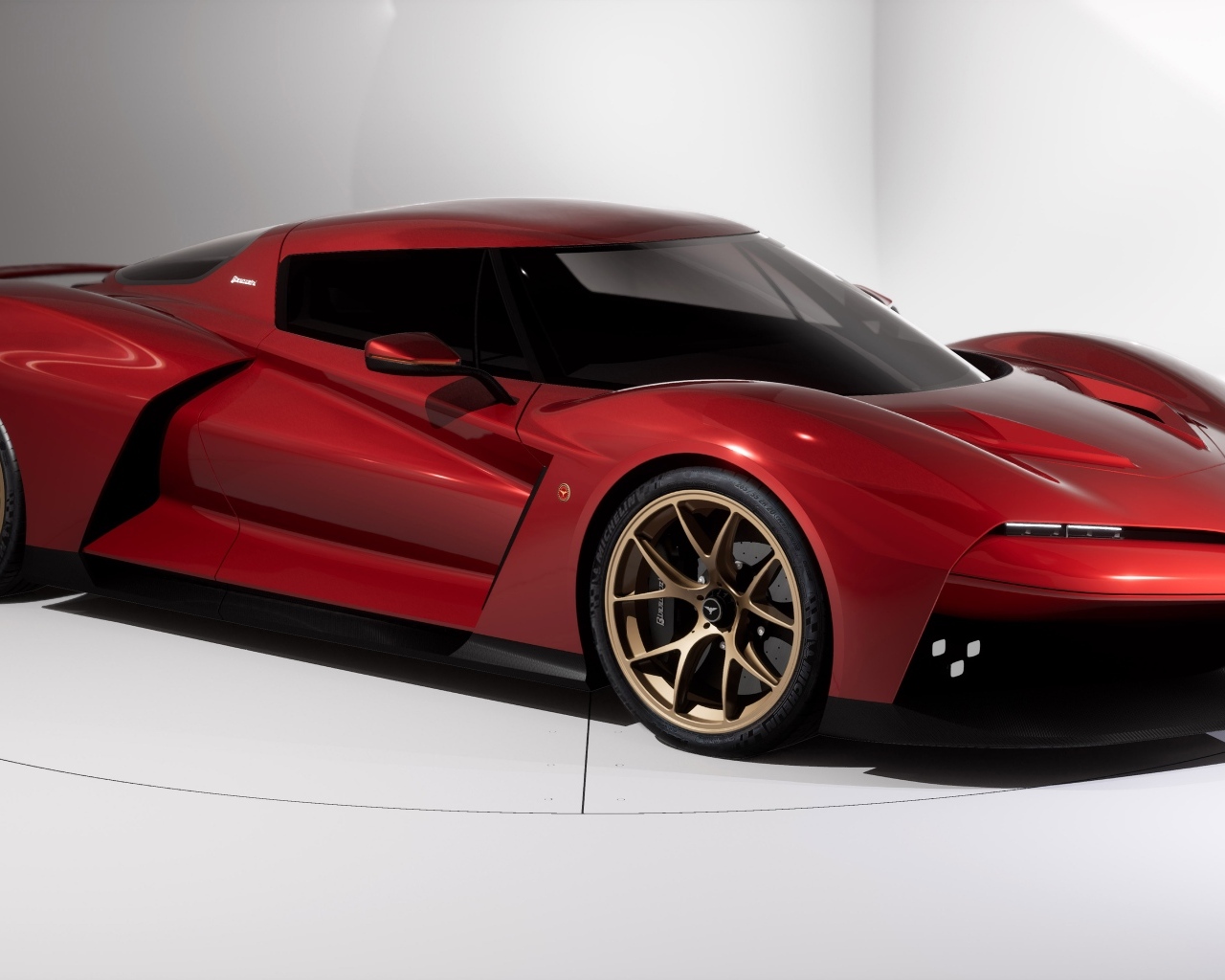 Стильный спортивный автомобиль Bizzarrini The Giotto