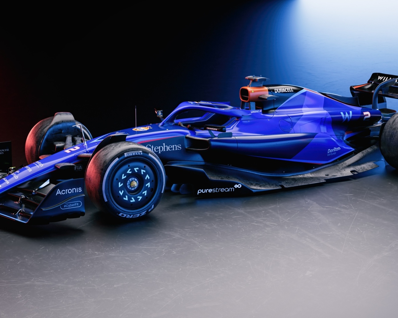 Гоночный автомобиль Williams Racing FW45