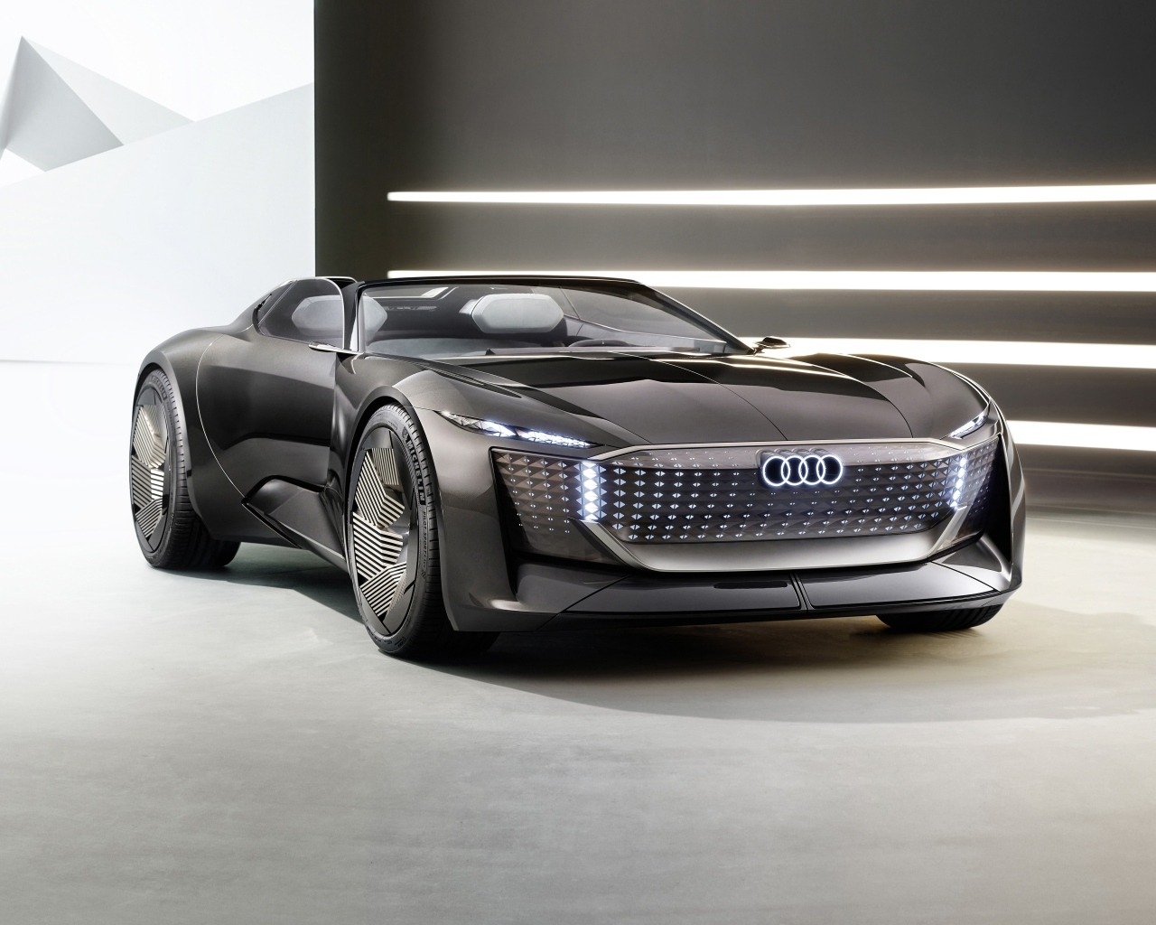 Дорогой новый автомобиль Audi Skysphere Concept 2023 года