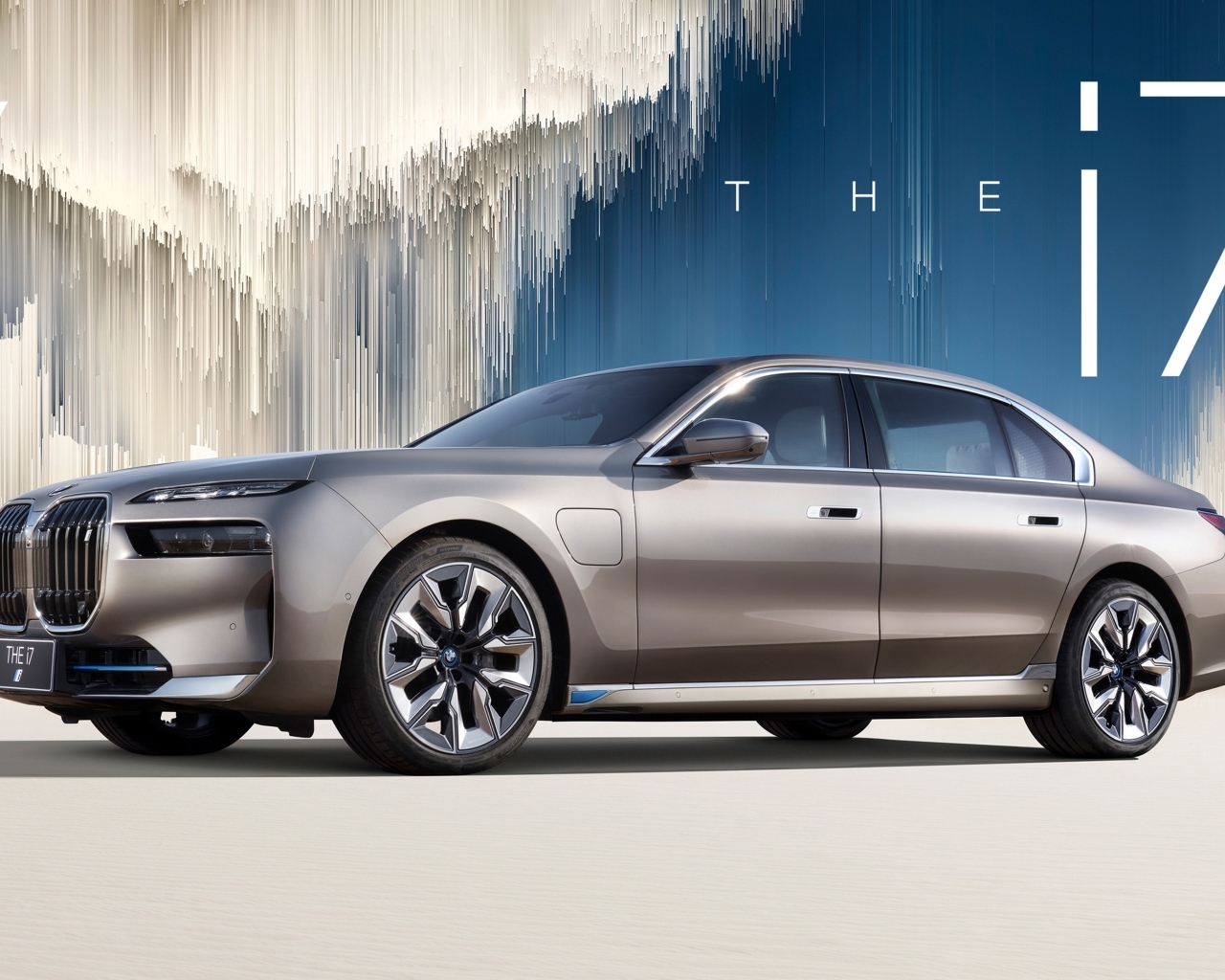 Дорогой электромобиль BMW I7