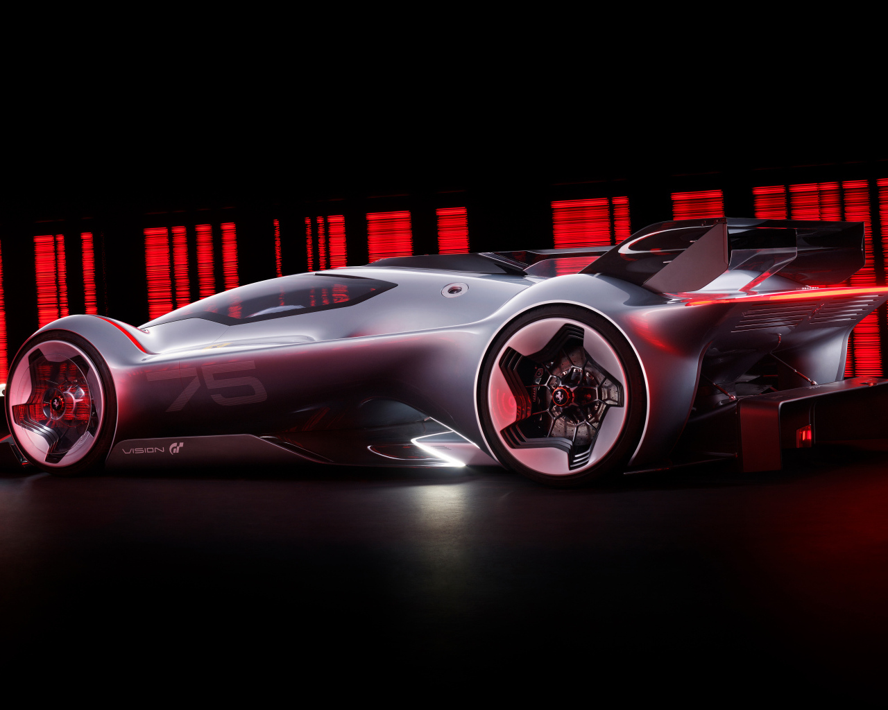 Презентация гоночного автомобиля Ferrari Vision Gran Turismo