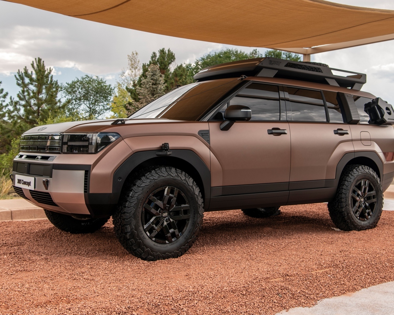 Большой внедорожник Hyundai Santa Fe XRT Concept