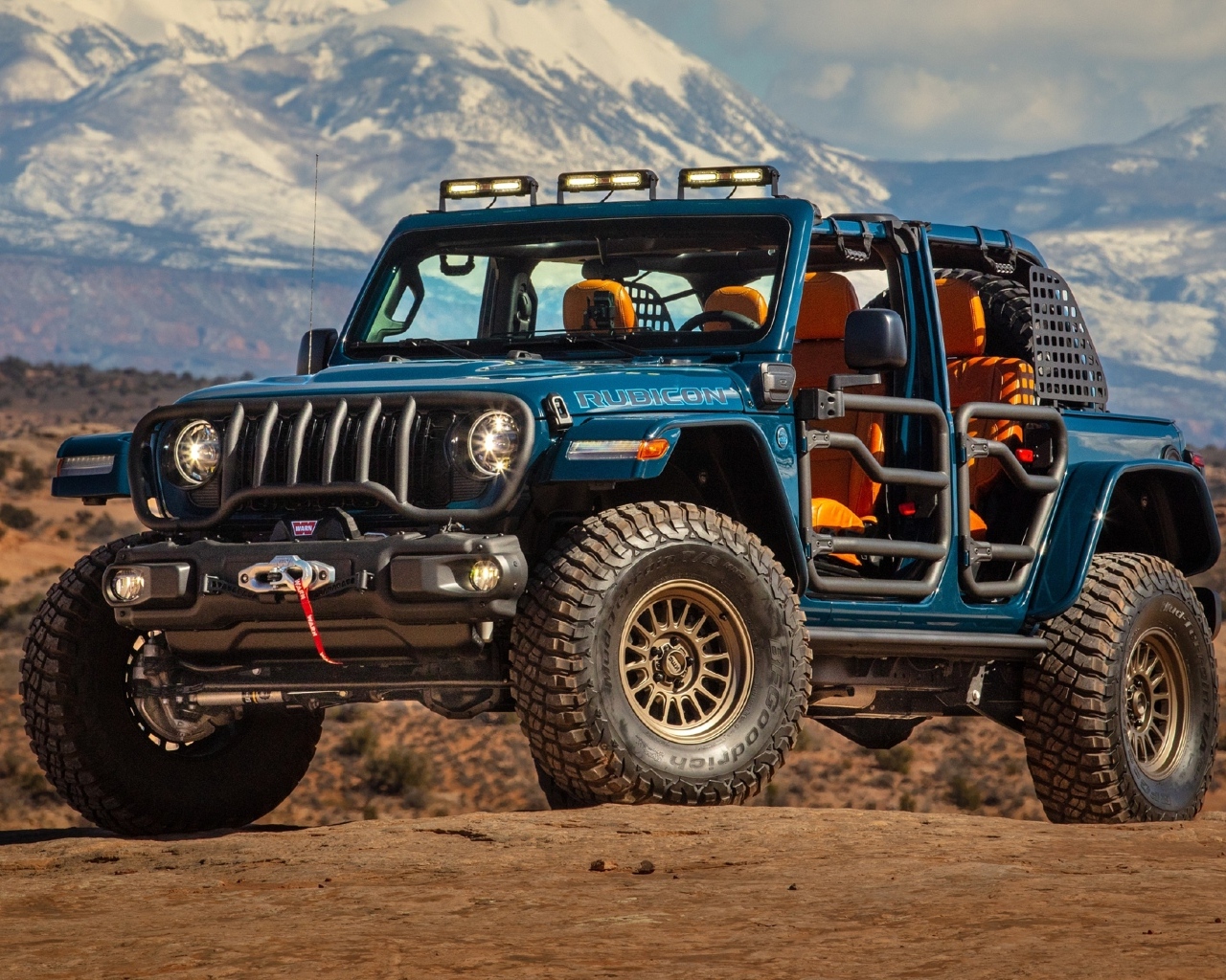 Внедорожник Jeep Wrangler Rubicon 4xe Departure Concept 2023 года
