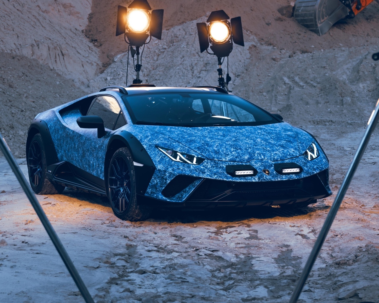 Быстрый дорогой автомобиль Lamborghini Huracán