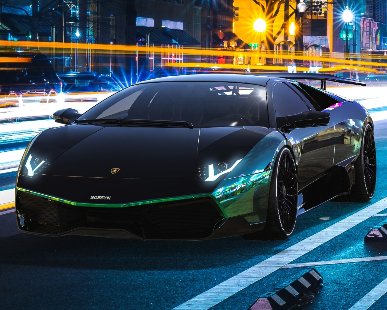 Спортивный автомобиль Lamborghini Murcielago Custom