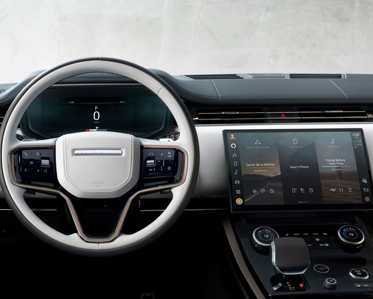 Салон автомобиля Range Rover Sport PHEV