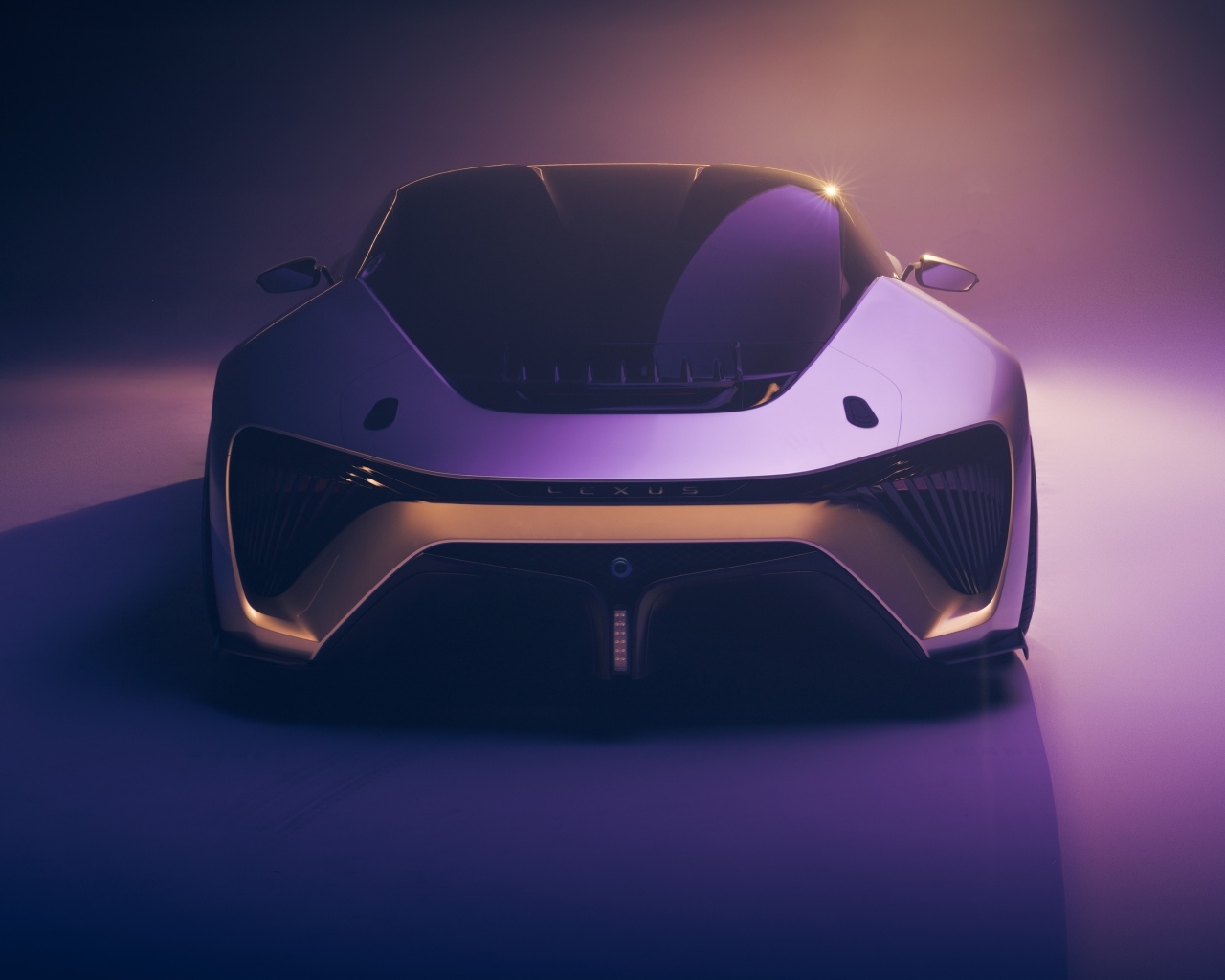 Автомобиль Lexus Electrified Sport Concept вид спереди