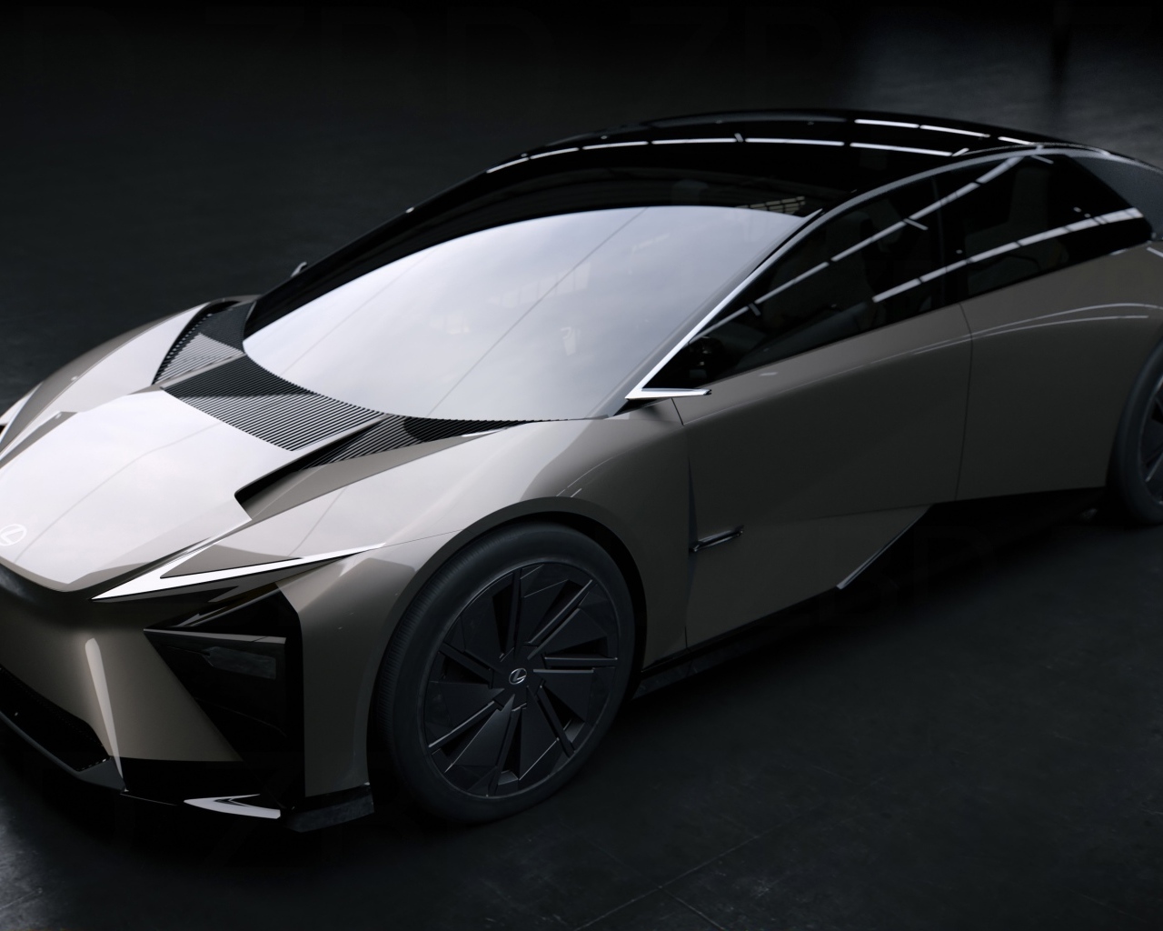 Новый автомобиль концепт Lexus LF-ZL