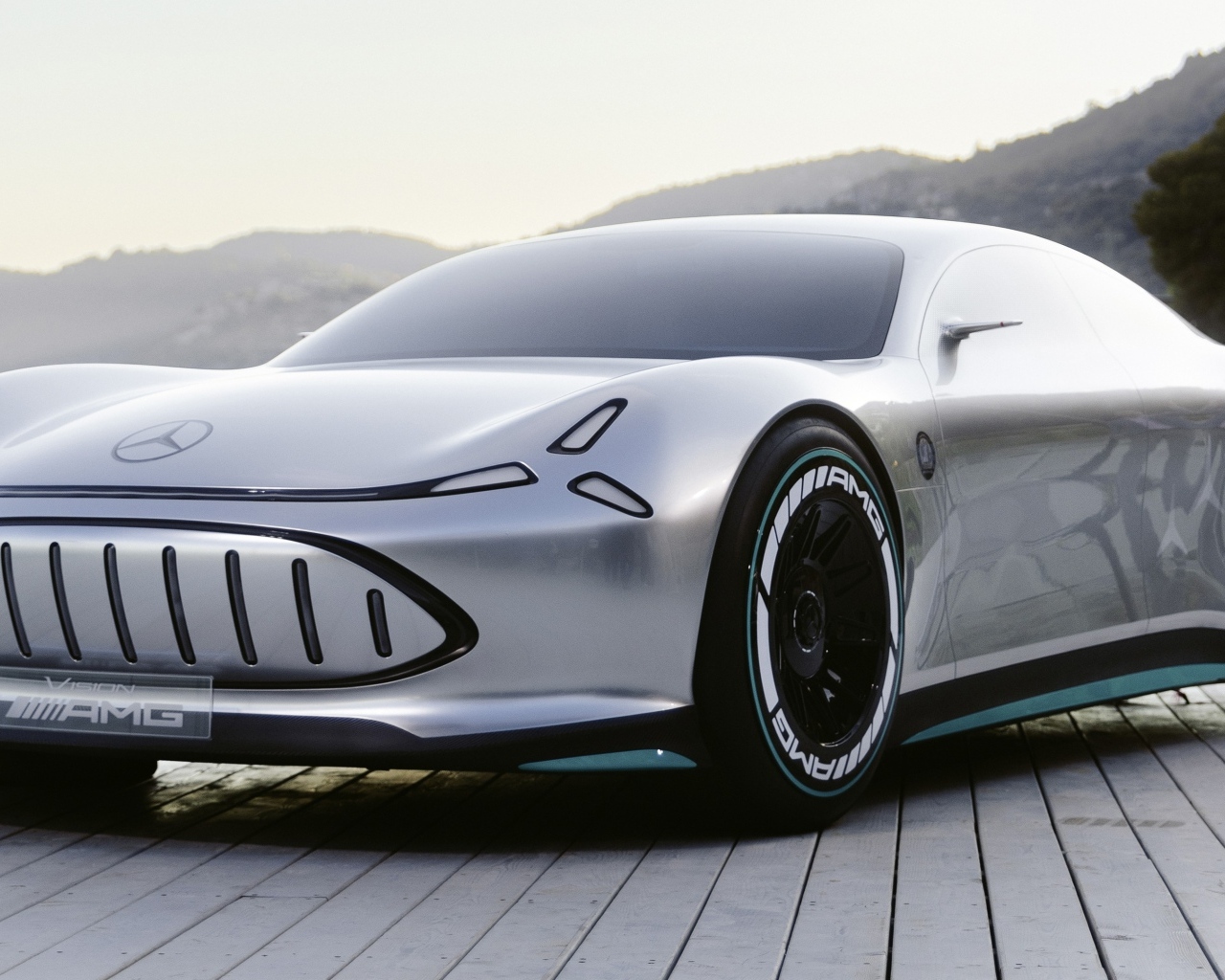 Новый автомобиль Mercedes-Benz Vision AMG