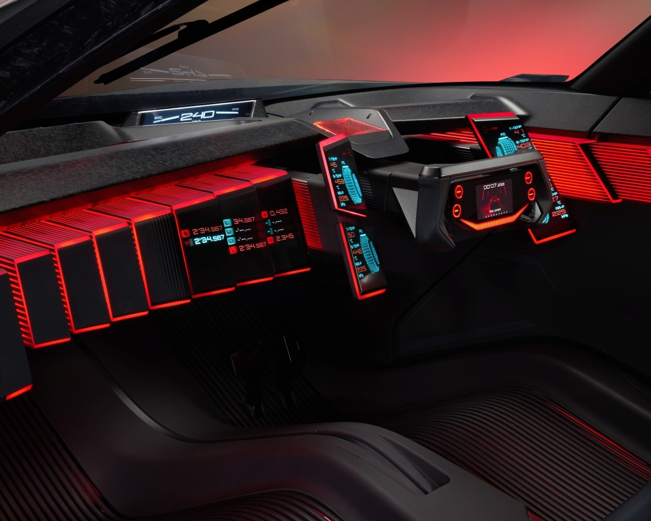 Салон автомобиля Nissan Hyper Force