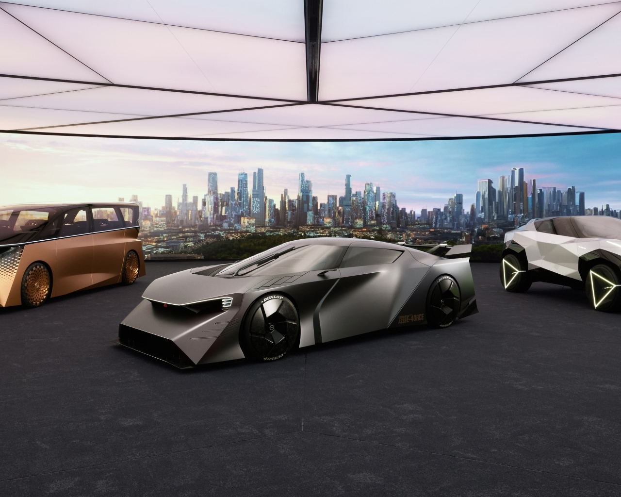 Презентация автомобилей Nissan EVs