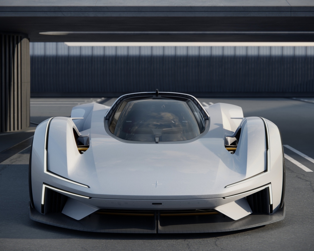 Автомобиль Polestar Synergy 2023 года вид спереди