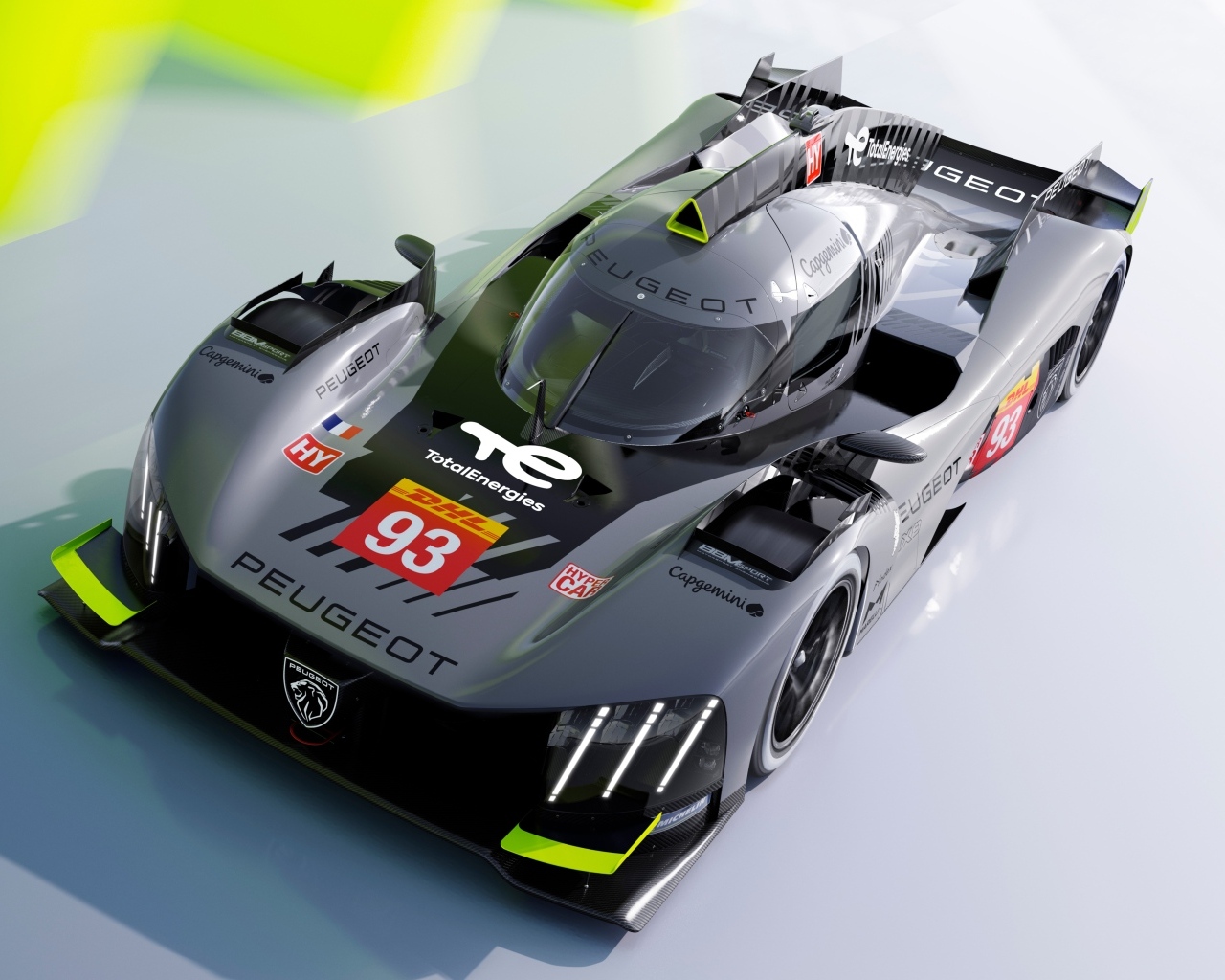 Спортивный автомобиль Peugeot 9X8 2022 года