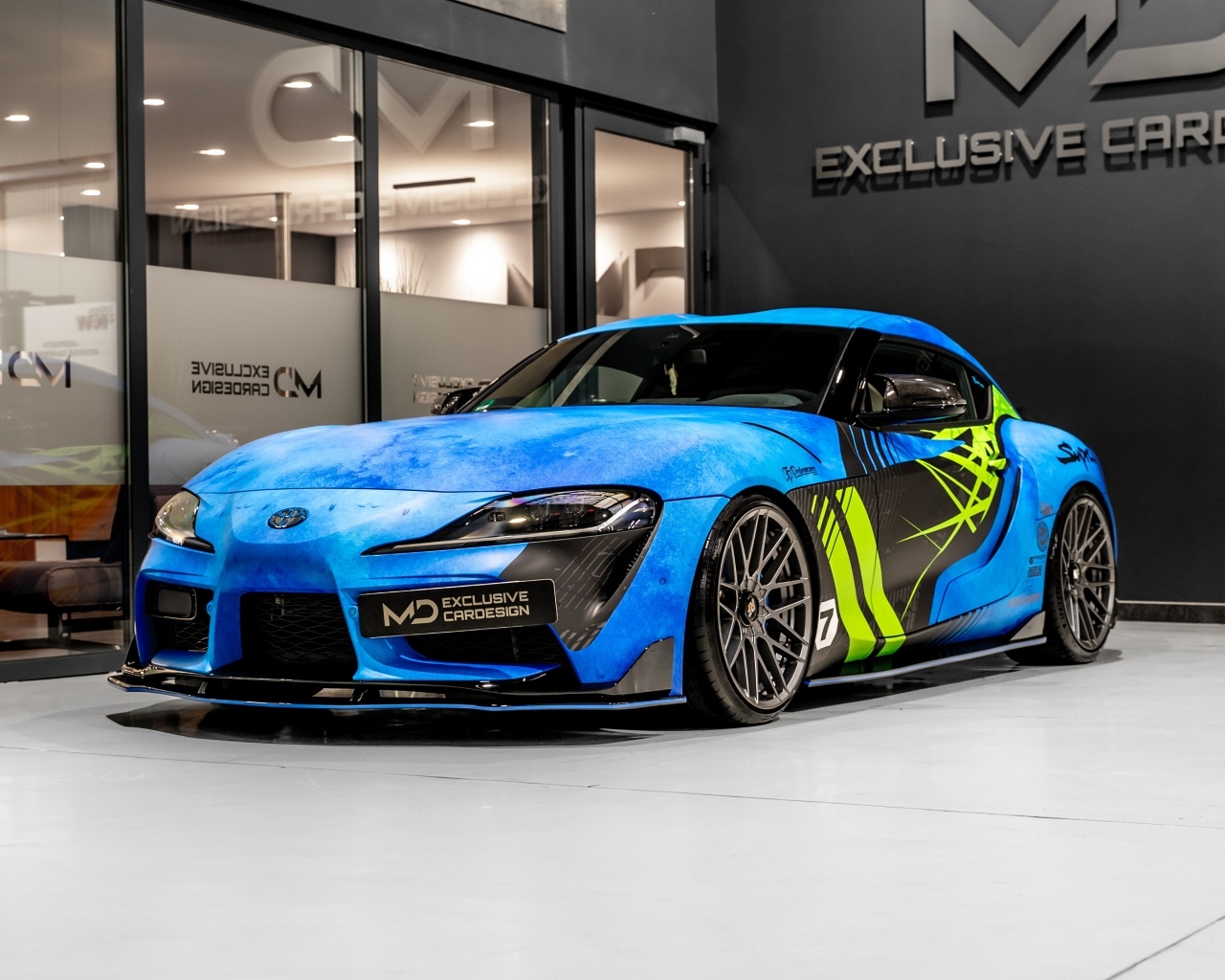 Презентация автомобиля Toyota Supra PD Aerodynamic Kit