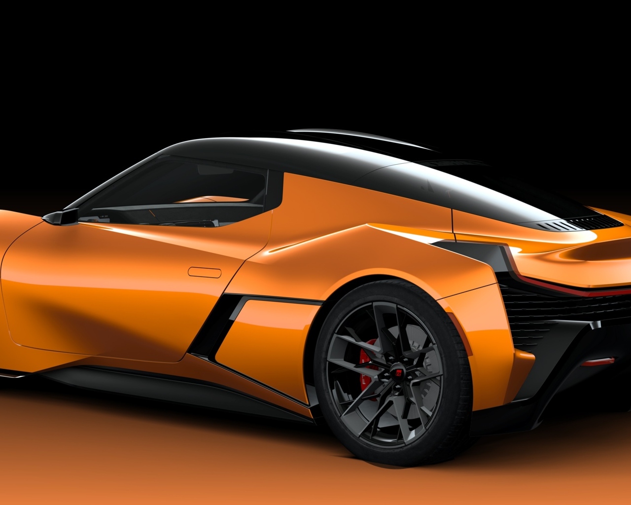 Вид сбоку на автомобиль Toyota FT-Se 2023 года