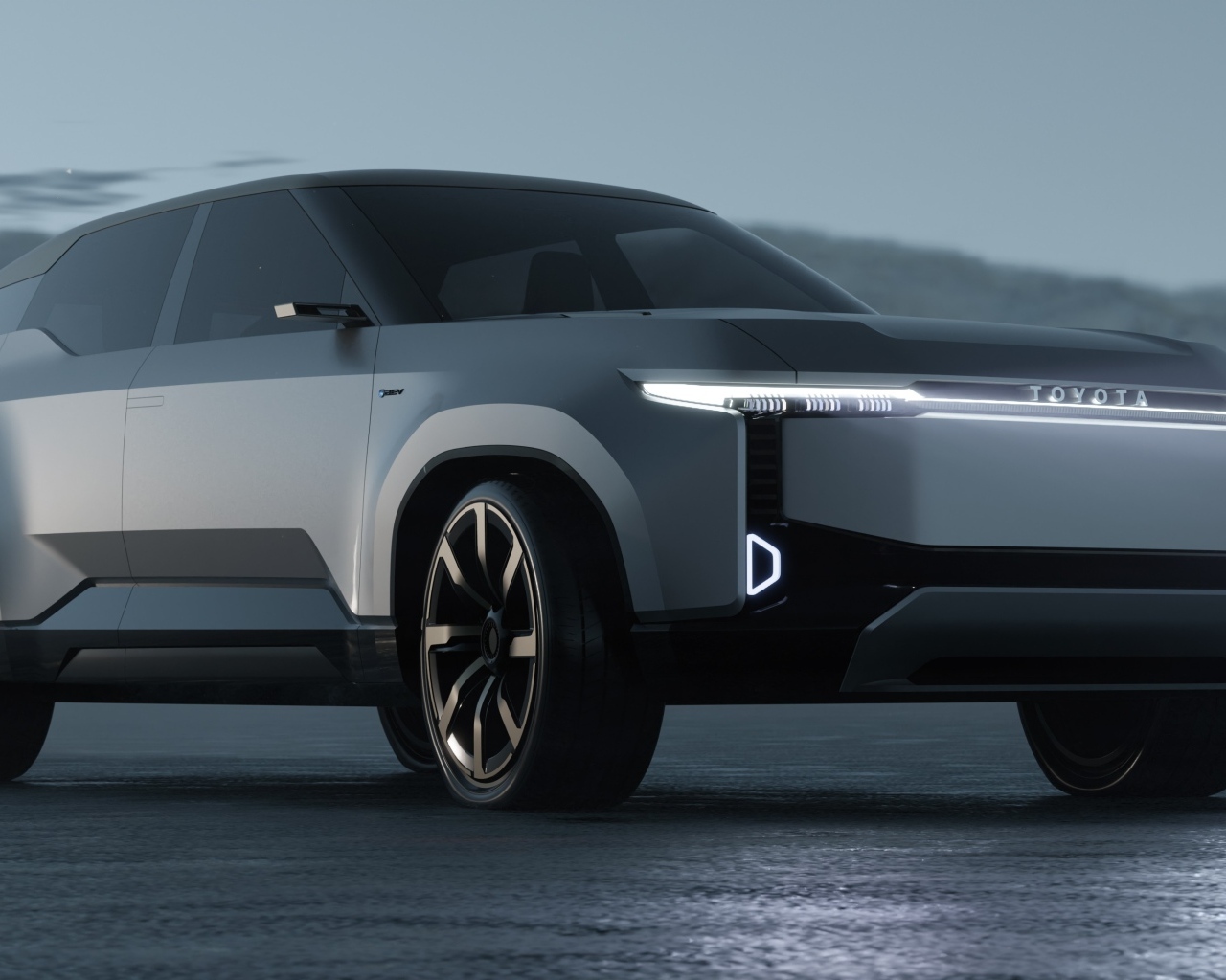 Автомобиль концепт Toyota Land Cruiser Se