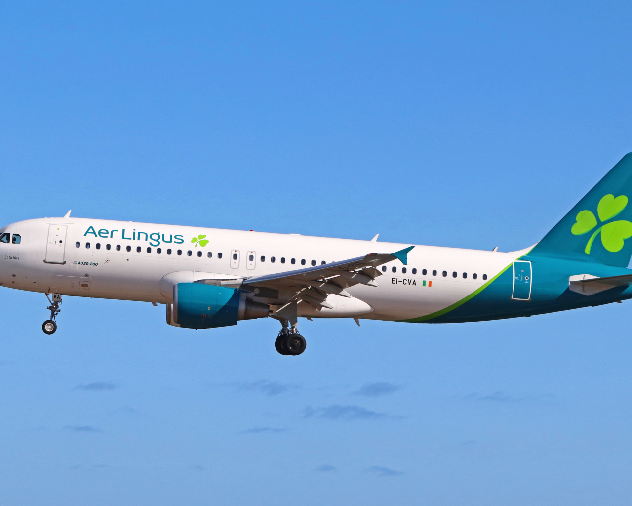 Пассажирский аэробус A 320-214,  авиакомпании Aer Lingus