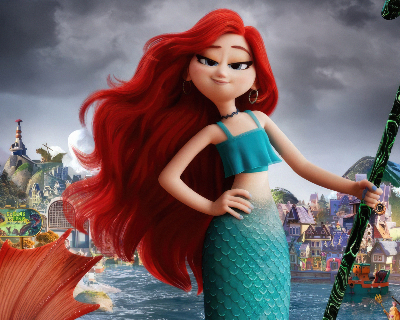 Русалочка Челси персонаж мультфильма Руби Гильман: Приключения кракена-подростка