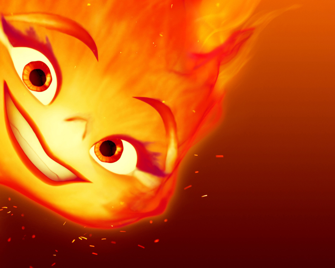 Эмбер персонаж мультфильма Элементарно