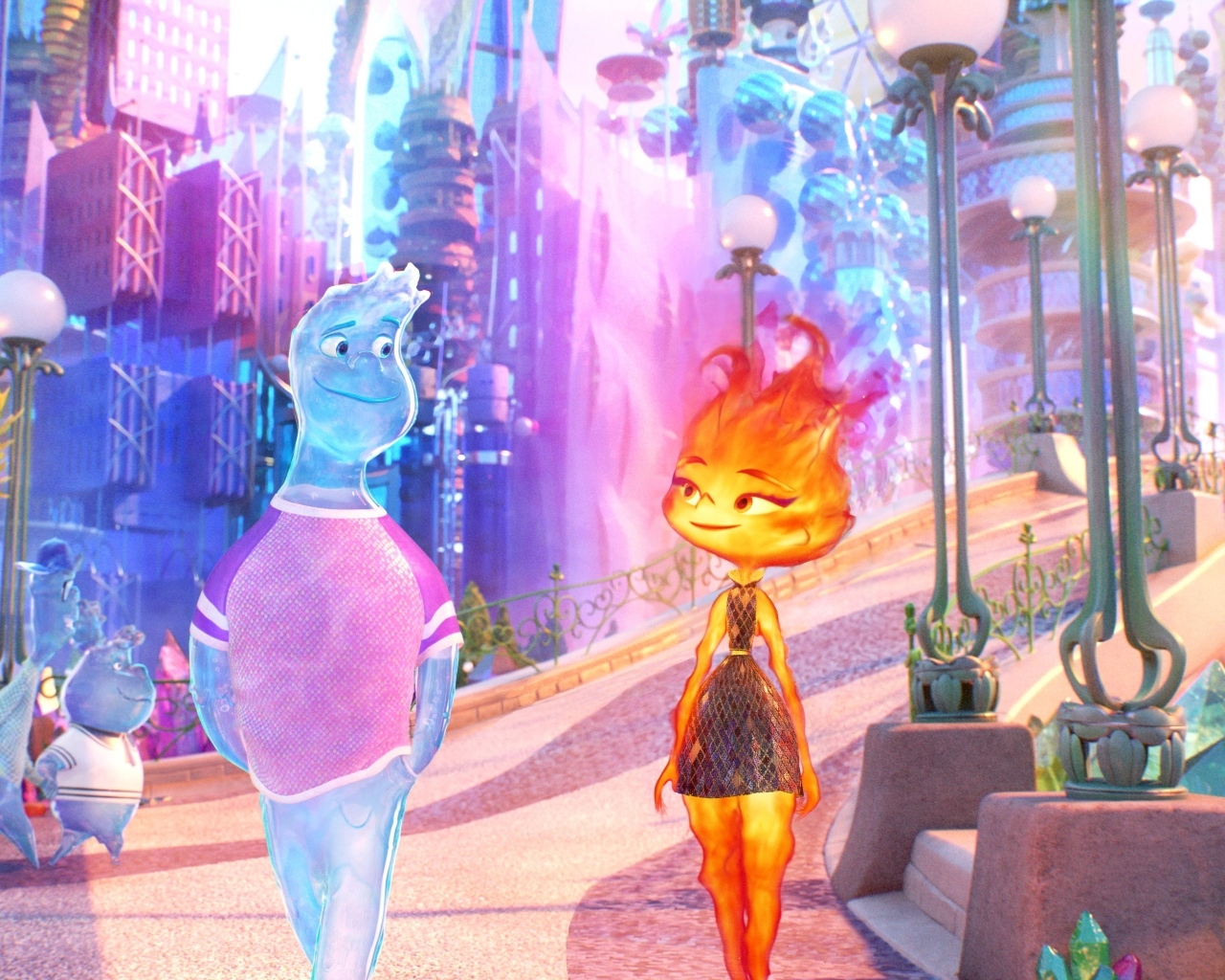 Герои нового мультфильма Элементарно 2023