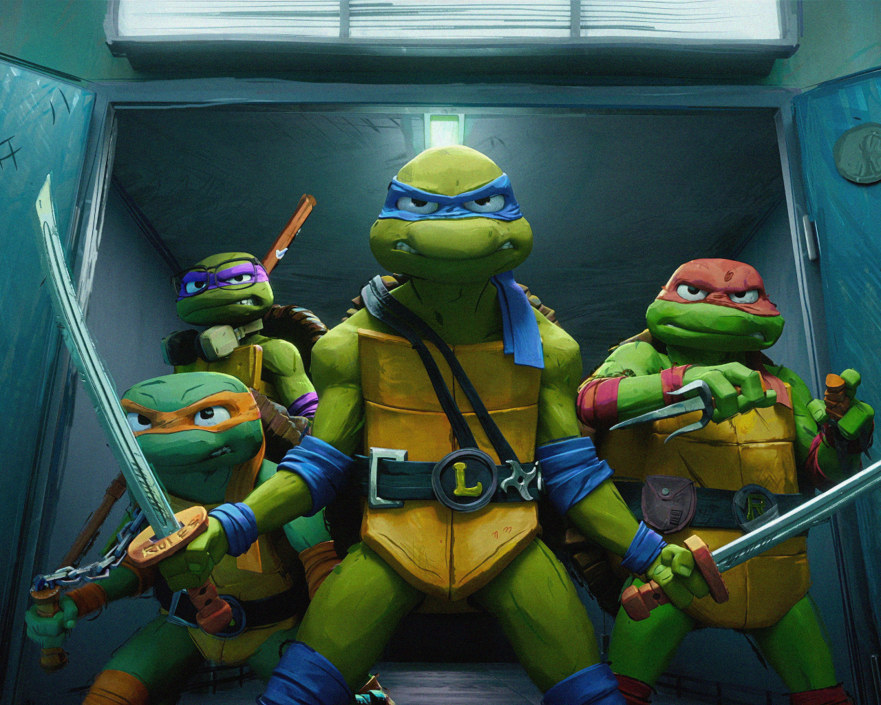 Новый анимационный фильм Черепашки-ниндзя: Погром мутантов