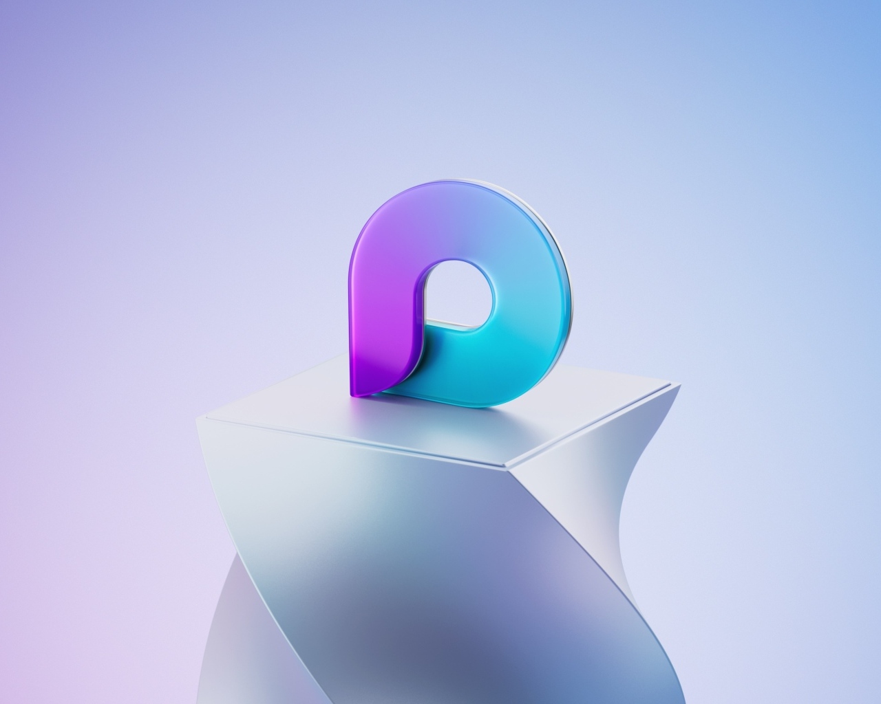 Значок Microsoft Loop на сером фоне