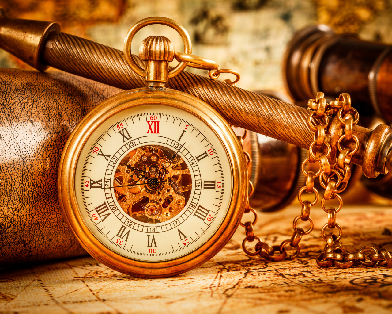 Антикварные карманные часы